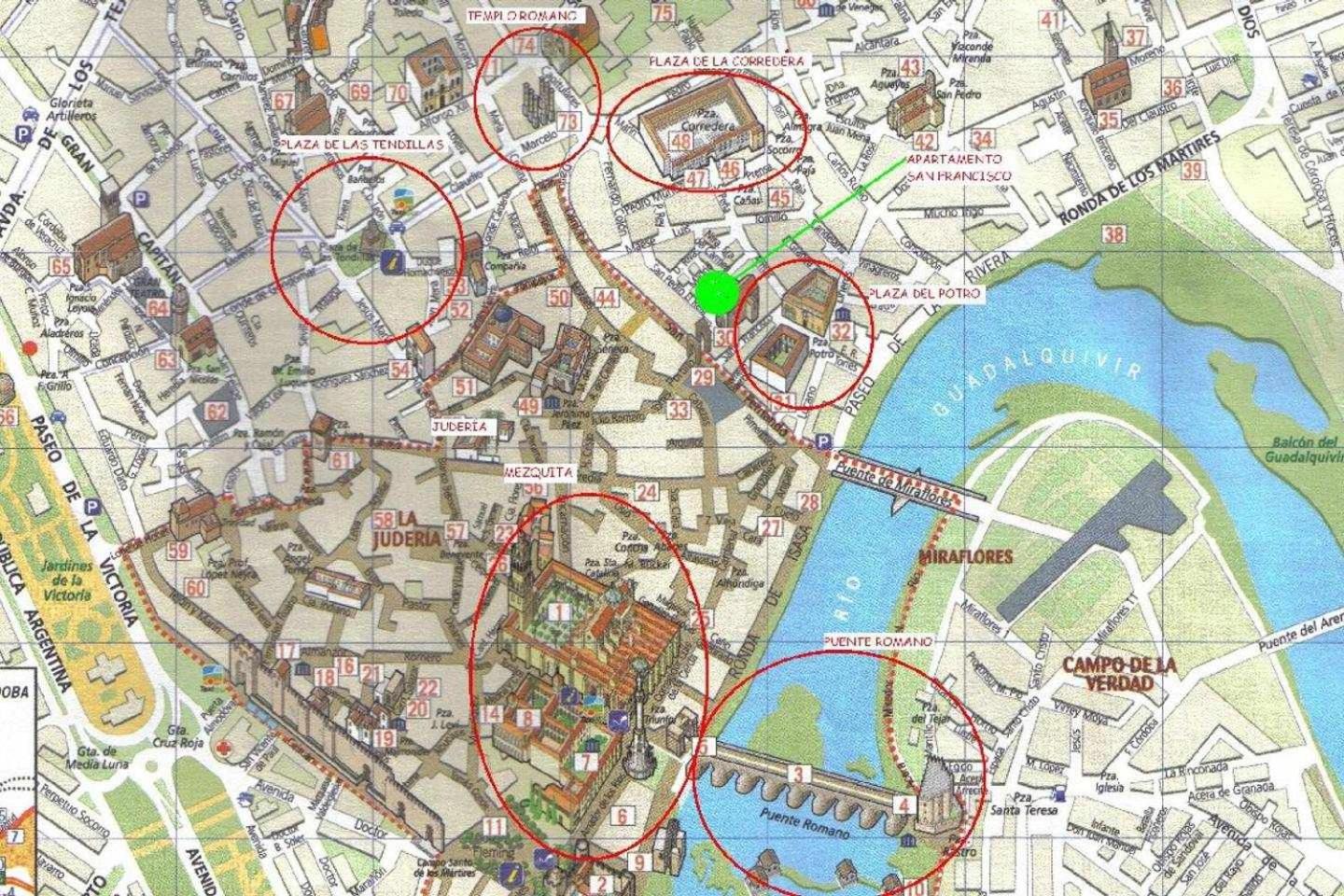 VTV San FranciscoCentroMezquita Apartment Cordoba Ngoại thất bức ảnh